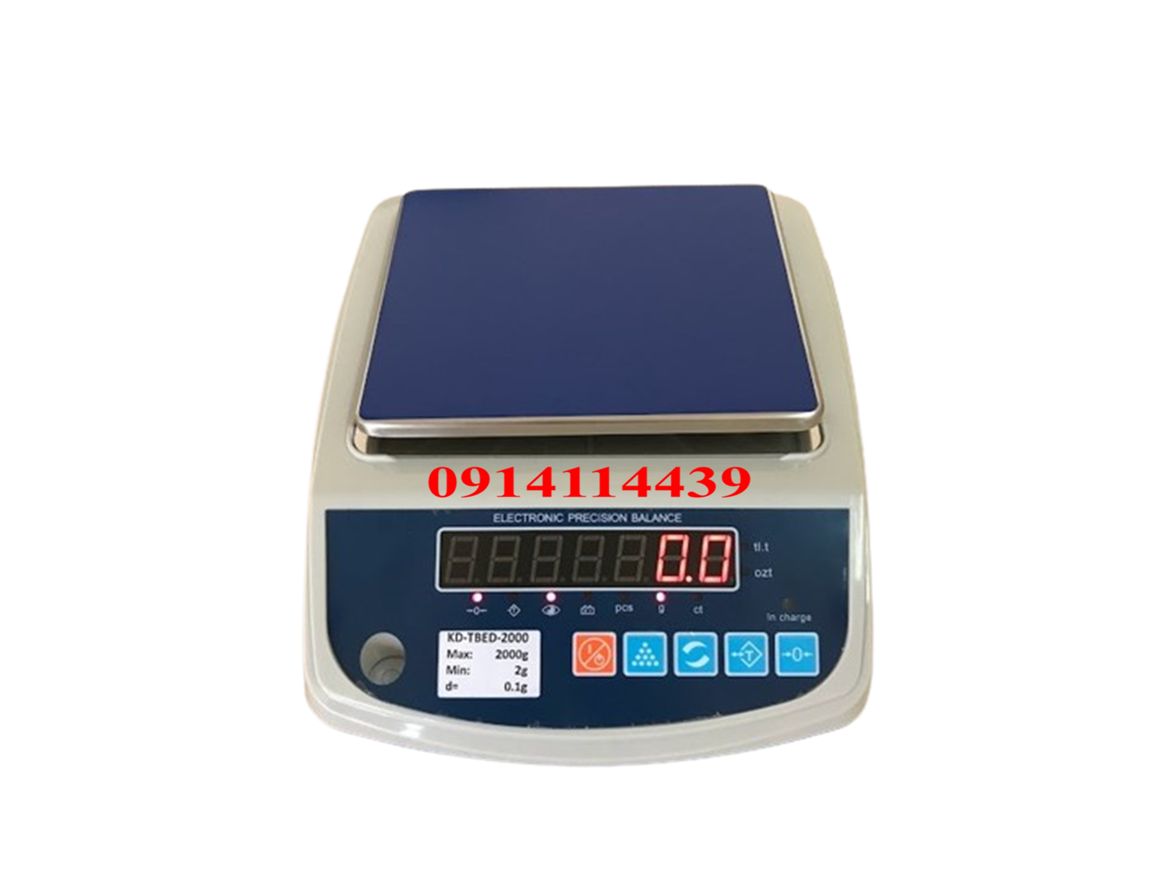 Cân điện tử KD TBED-2kg